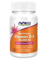 NOW Foods Vitamin D-3 10,000 IU - 30 Softgels