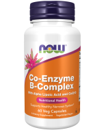 NOW Foods Co-Enzyme B-Complex - 60 Veg Capsules