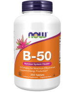 NOW Foods Vitamin B-50 - 250 Tablets