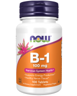 NOW Foods Vitamin B-1 100 mg - 100 Tablets