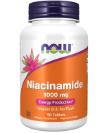 NOW Foods Niacinamide 1000 mg - 90 Tablets