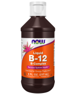 NOW Foods Vitamin B-12 Complex Liquid - 8 oz.