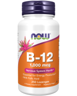 NOW Foods Vitamin B-12 1000 mcg - 250 Lozenges