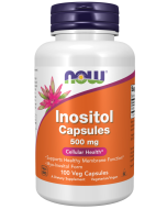 NOW Foods Inositol 500 mg - 100 Veg Capsules