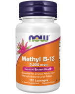 NOW Foods Methyl B-12 5,000 mcg - 120 Lozenges