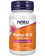 NOW Foods Methyl B-12 1,000 mcg - 100 Lozenges