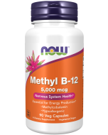 NOW Foods Methyl B-12 5000 mcg - 90 Veg Capsules