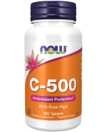 NOW Foods Vitamin C-500 - 100 Tablets