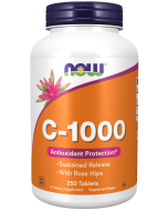 NOW Foods Vitamin C-1000 Sustained Release - 250 Tablets