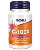 NOW Foods Vitamin C-1000 - 30 Veg Capsules