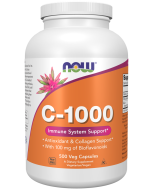 NOW Foods Vitamin C-1000 - 500 Veg Capsules