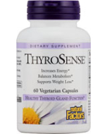 Natural Factors ThyroSense, 60 Vcaps