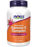 NOW Foods Advanced Gamma E Complex - 120 Softgels