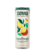 Zevia Organic Green Tea Tropical Pineapple - Front view