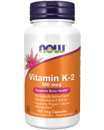 NOW Foods Vitamin K-2 100 mcg - 100 Veg Capsules