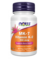 NOW Foods MK-7 Vitamin K-2 100 mcg - 60 Veg Capsules