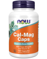 NOW Foods Cal-Mag Caps - 120 Veg Capsules