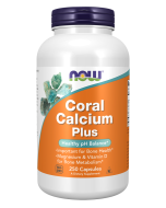 NOW Foods Coral Calcium Plus - 250 Veg Capsules