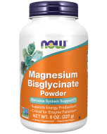 NOW Foods Magnesium Bisglycinate Powder - 8 oz.