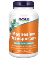 NOW Foods Magnesium Transporters - 180 Veg Capsules