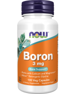 NOW Foods Boron 3 mg - 100 Veg Capsules