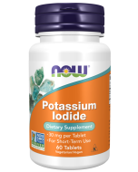 NOW Foods Potassium Iodide - 60 Tablets