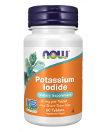 NOW Foods Potassium Iodide - 60 Tablets