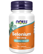 NOW Foods Selenium 100 mcg - 100 Tablets