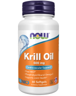 NOW Foods Krill Oil 500 mg - 60 Softgels