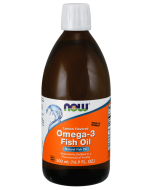 NOW Foods Omega-3 Fish Oil - 16.9 fl. oz.