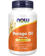 NOW Foods Borage Oil 1000 mg - 60 softgels