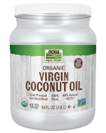 NOW Foods Virgin Coconut Cooking Oil, Organic - 54 fl. oz.