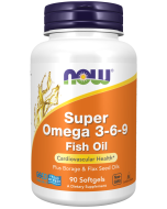 NOW Foods Super Omega 3-6-9 - 90 Softgels