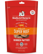 Stella & Chewy's Super Beef Frozen Raw Dinner Patties - Front view