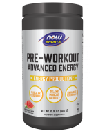 NOW Foods Pre-Workout Advanced Energy Powder - 600 g