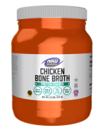 NOW Foods Bone Broth, Chicken Powder - 1.2 lbs.