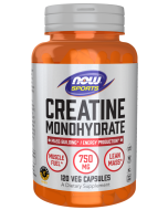 NOW Foods Creatine Monohydrate 750 mg - 120 Veg Caps