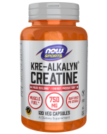 NOW Foods Kre-Alkalyn® Creatine - 120 Veg Capsules