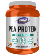 NOW Foods Pea Protein, Vanilla Toffee Powder - 2 lbs.