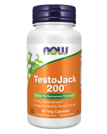 NOW Foods TestoJack 200™ Extra Strength - 60 Veg Capsules