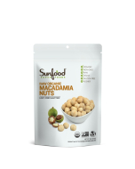 Sunfood Raw Organic Macadamia Nuts - Front view