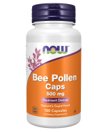 NOW Foods Bee Pollen 500 mg - 100 Capsules