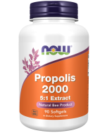 NOW Foods Propolis 2000 5:1 Extract - 90 Softgels