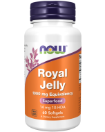 NOW Foods Royal Jelly 1000 mg - 60 Softgels