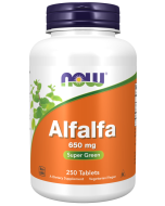 NOW Foods Alfalfa 650 mg - 250 Tablets