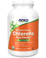 NOW Foods Chlorella Powder, Organic - 1 lb.