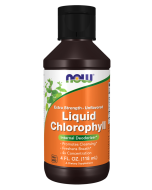 NOW Foods Chlorophyll, Extra Strength Unflavored Liquid - 4 fl. oz.