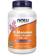 NOW Foods D-Mannose 500 mg - 120 Veg Capsules