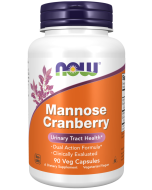 NOW Foods Mannose Cranberry - 90 Veg Capsules