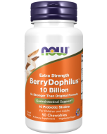 NOW Foods BerryDophilus™ Extra Strength 10 Billion - 50 Chewables